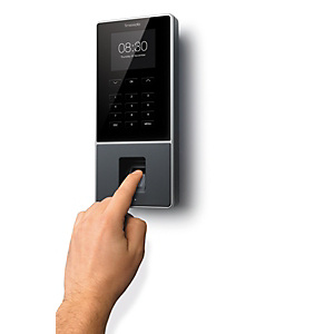 TimeMoto TM-626 Controlador de presencia, 200 usuarios, 10.000 registros de tiempo, identificación por radiofrecuencia, huella dactilar, clave TimeMoto TM-626 Controlador de presencia, 200 usuarios, 10.000 registros de tiempo, identificación por radiofrecuencia, huella dactilar, clave