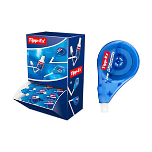 Tipp-Ex Easy Correct Pack Ahorro 15 + 5 GRATIS, Corrector en cinta lateral, 4,2 mm x 12 m con Caja Dispensador