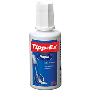 Tipp-Ex Liquide correcteur Rapid sans PVC 20 ml