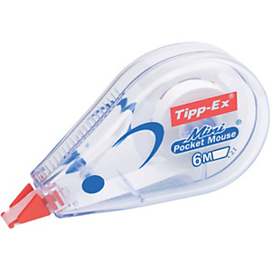 Tipp-Ex Mini Pocket Mouse Correttore a nastro, 5 mm x 6 m Tipp-Ex Mini Pocket Mouse Correttore a nastro, 5 mm x 6 m