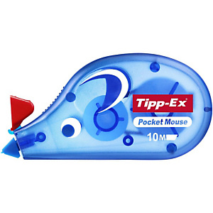 Tipp-Ex Pocket Mouse Corrector en cinta de bolsillo, 4,2 mm x 10 m Tipp-Ex Pocket Mouse Corrector en cinta de bolsillo, 4,2 mm x 10 m
