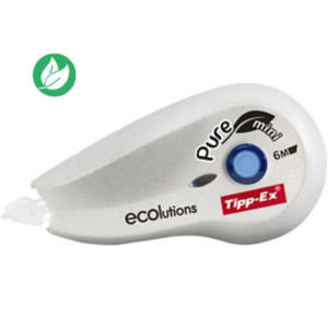 Tipp-Ex Pure Mini ECOlutions Roller de correction -  5 mm x 6 m Tipp-Ex Pure Mini ECOlutions Roller de correction -  5 mm x 6 m
