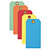 Étiquette américaine cartonnée sans attache rouge 125x63 mm - 3