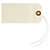 Étiquette américaine cartonnée sans attache rouge 125x63 mm - 4