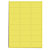 Étiquette couleur rectangulaire adhésif amovible en planche A4 - 4