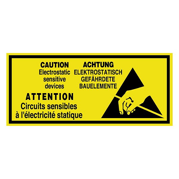 Étiquette d'expédition avec précautions d'usage - 4