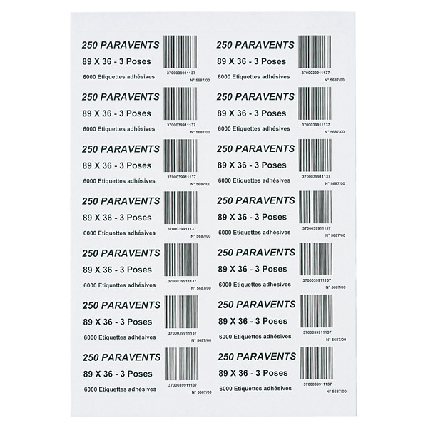 Étiquette d'expédition RAJA 199,6x143,5 mm - 1