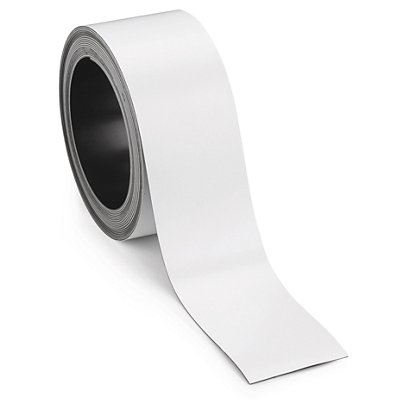 Étiquette magnétique en rouleau blanc 15 mm x 5 m - 1
