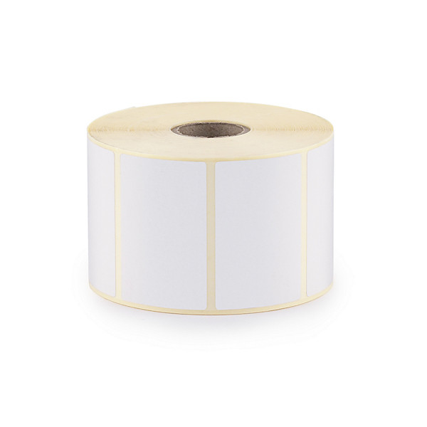 Étiquette papier thermique direct mandrin 25 mm 55x35 mm - 1