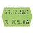 Étiquette pour pince à étiqueter JUDO fluo vert 26x16 mm - 1