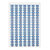 Étiquette polyester blanche mat 199,6x289,1 mm - 1