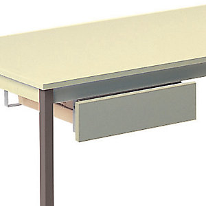 Tiroir adaptable pour tables universelles, coloris beige