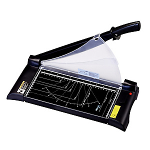 TITANIUM Taglierina a leva 3039 - 698x213x260 mm - 455 mm (A3) - capacità taglio 10 fg - con blocca lama - nero - Titanium TITANIUM Taglierina a leva 3039 - 698x213x260 mm - 455 mm (A3) - capacità taglio 10 fg - con blocca lama - nero - Titanium