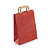Tmavé Kraftové tašky červené 220x280x100 mm | RAJA® - 8
