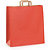 Tmavé Kraftové tašky červené 220x280x100 mm | RAJA® - 4