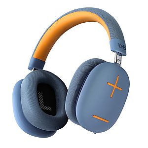 TNB Bounce Max Auriculares inalámbricos, con micrófono, circumaurales, Bluetooth 5.3, azul y naranja, CBBOUNCE2BL TNB Bounce Max Auriculares inalámbricos, con micrófono, circumaurales, Bluetooth 5.3, azul y naranja, CBBOUNCE2BL