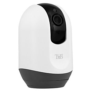 TNB Caméra de surveillance connectée rotative - Blanc