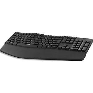 TNB Clavier à forme ergonomique avec pavé numérique. sa forme ergonomique en vague permet de mi KBERGO TNB Clavier à forme ergonomique avec pavé numérique. sa forme ergonomique en vague permet de mi KBERGO