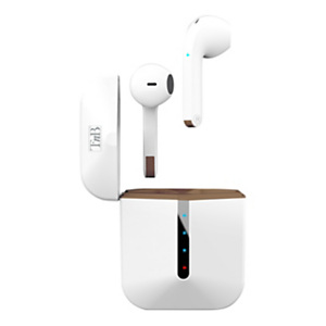 TNB Coppia auricolari Bluetooth 5.1 TWS Zip, Bianco TNB Coppia auricolari Bluetooth 5.1 TWS Zip, Bianco