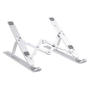TNB ICLICK Supporto pieghevole per notebook, Alluminio TNB ICLICK Supporto pieghevole per notebook, Alluminio