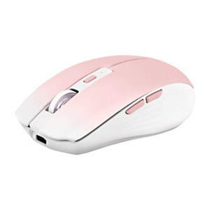 TNB Souris sans fil rechargeable Gradient Dual Connect - Bluetooth et dongle USB-A - Rose TNB Souris sans fil rechargeable Gradient Dual Connect - Bluetooth et dongle USB-A - Rose