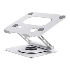 TNB Supporto per notebook fino a 17" IClick, HUB removibile 6 in 1, Regolabile a 360°, Alluminio TNB Supporto per notebook fino a 17" IClick, HUB removibile 6 in 1, Regolabile a 360°, Alluminio