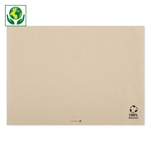 Toalha de mesa individual de papel kraft reciclado