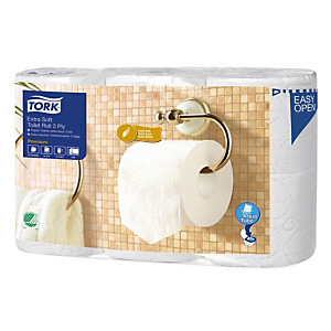 Toiletpapier Aquatube Tork, 42 rollen Toiletpapier Aquatube Tork, 42 rollen