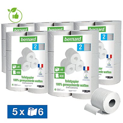 Toiletpapier Bernard XXL 2-laags, set van 30 rollen - 1