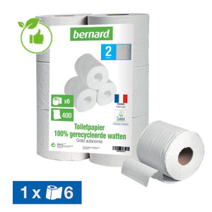Toiletpapier Bernard XXL 2-laags, set van 6 rollen