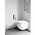 Toiletpapier dispenser Bernard Maxi ABS wit en grijs voor pakjes - 3