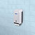 Toiletpapier dispenser Bernard Maxi ABS wit en grijs voor pakjes - 2