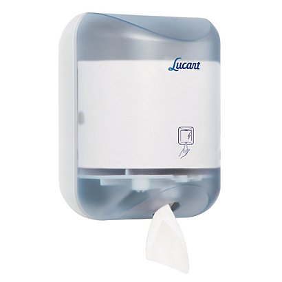 Toiletpapier dispenser Lucart L-One mini ABS wit voor rollen