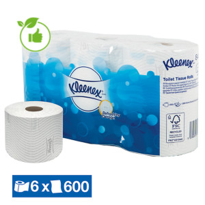Toiletpapier Kleenex XXL 2-laags, set van 6 rollen