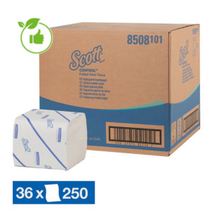 Toiletpapier Scott 250 vellen, set van 36 pakjes