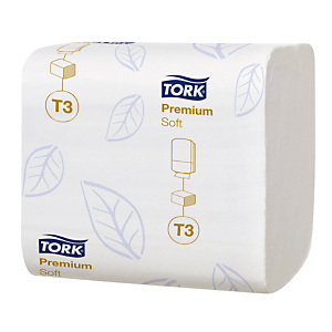 Toiletpapier Tork Premium Zacht, 30 pakjes Toiletpapier Tork Premium Zacht, 30 pakjes