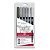 TOMBOW Set 6 ABT Dual Brush Pen, feutre avec pointe fine et pointe pinceau, à base d'eau, couleur gris. - 1