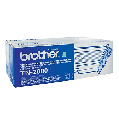 Toner Brother TN 2000 zwart voor laser printers - 1