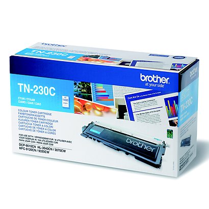Toner Brother TN 230C cyaan voor laser printers - 1