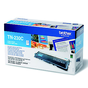 Toner Brother TN 230C cyan pour imprimantes laser