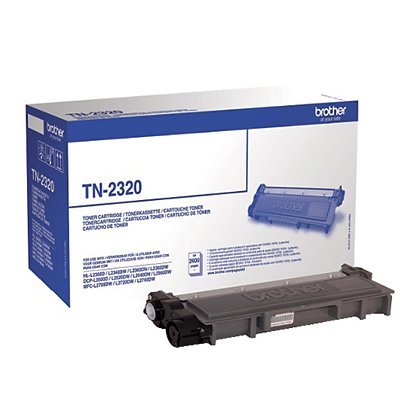 Toner Brother TN 2320 noir pour imprimantes laser - 1