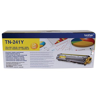 Toner Brother TN-241Y jaune pour imprimantes laser