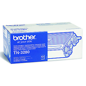 Toner Brother TN 3280 noir pour imprimantes laser