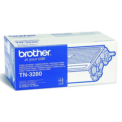 Toner Brother TN 3280 noir pour imprimantes laser - 1