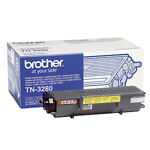 Toner Brother TN 3280 zwart voor laser printers Toner Brother TN 3280 zwart voor laser printers
