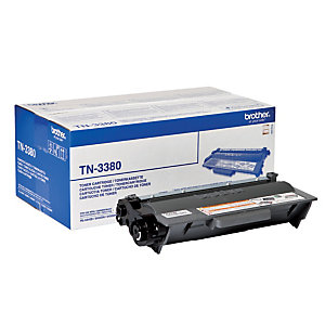 Toner Brother TN 3380 noir pour imprimantes laser