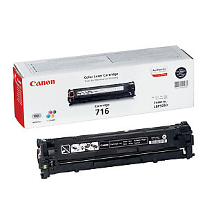 Toner Canon 716 noir pour imprimantes laser