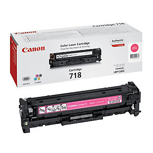 Toner Canon 718 magenta voor laser printers
