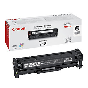 Toner Canon 718 noir pour imprimantes laser