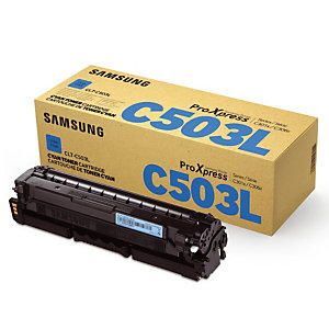 Toner cartridge met grote capaciteit Samsung CLT-C503L cyaan kleur